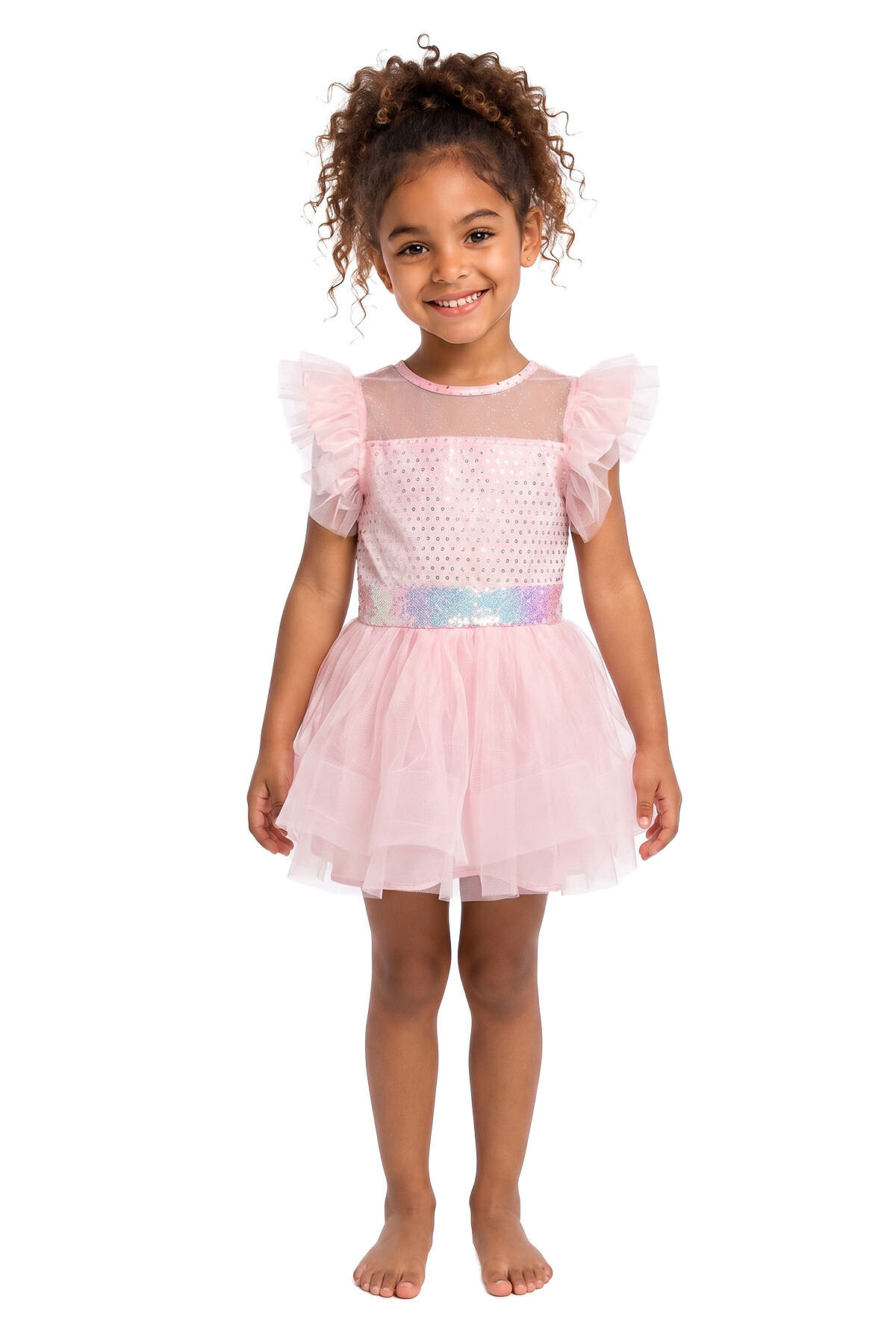 Ballerina jurkje roze