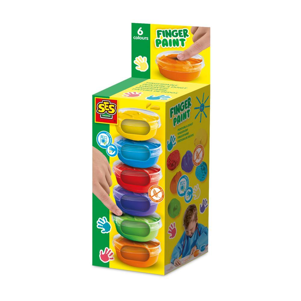 SES vingerverf 6 kleuren 45 ml