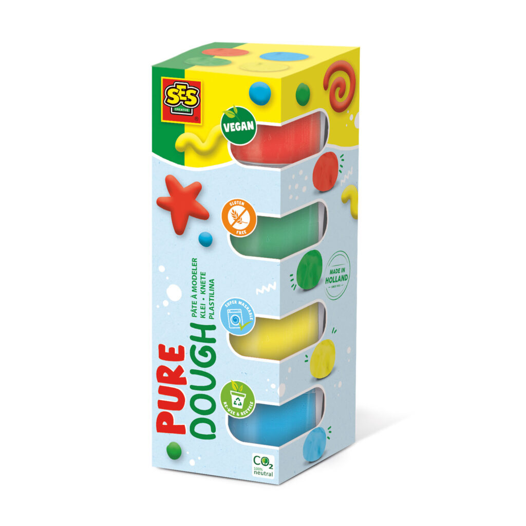SES Feel good klei pure 4x90 gr