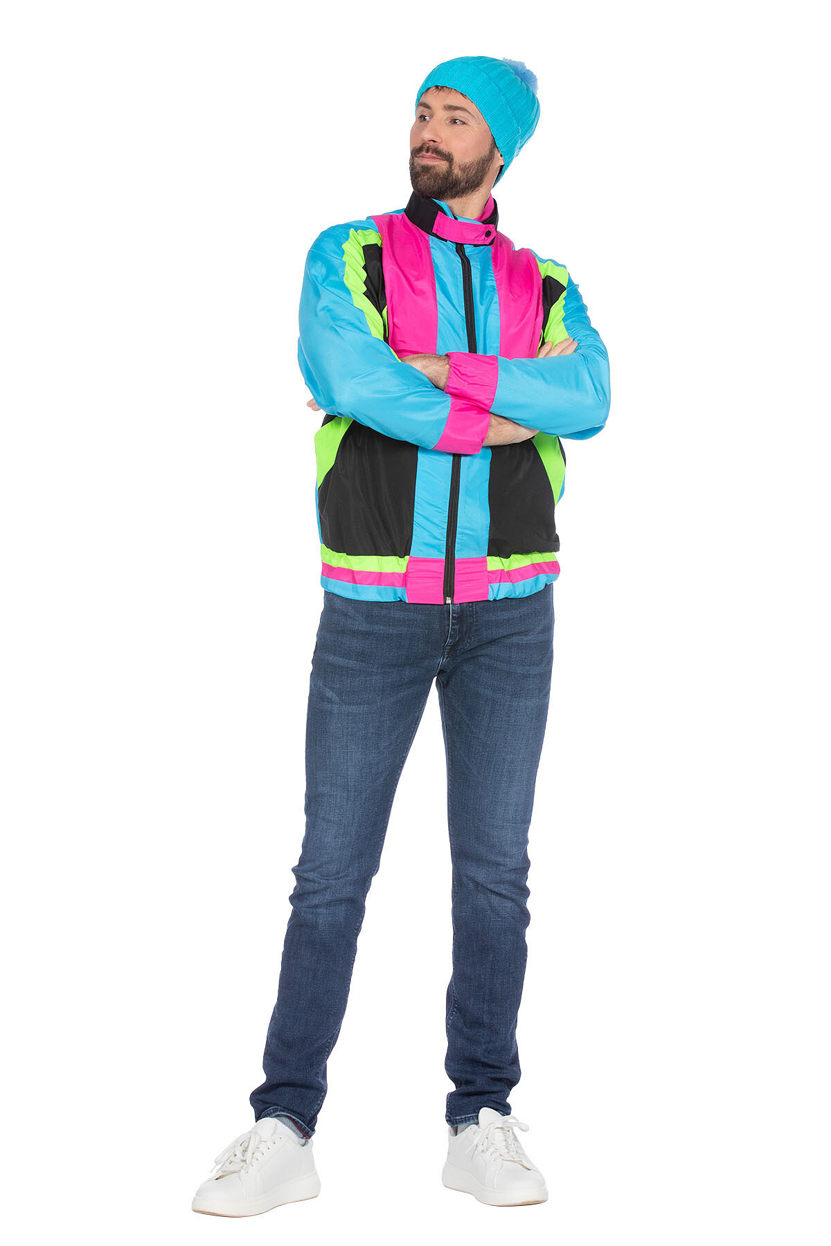 Trainingsvest zwart/neon