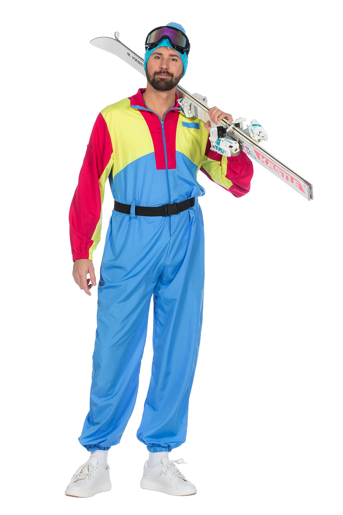 Skipak retro blauw