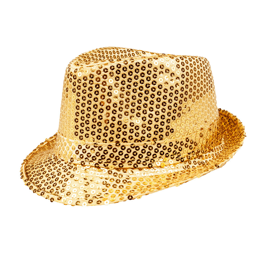 Hoed popstar goud