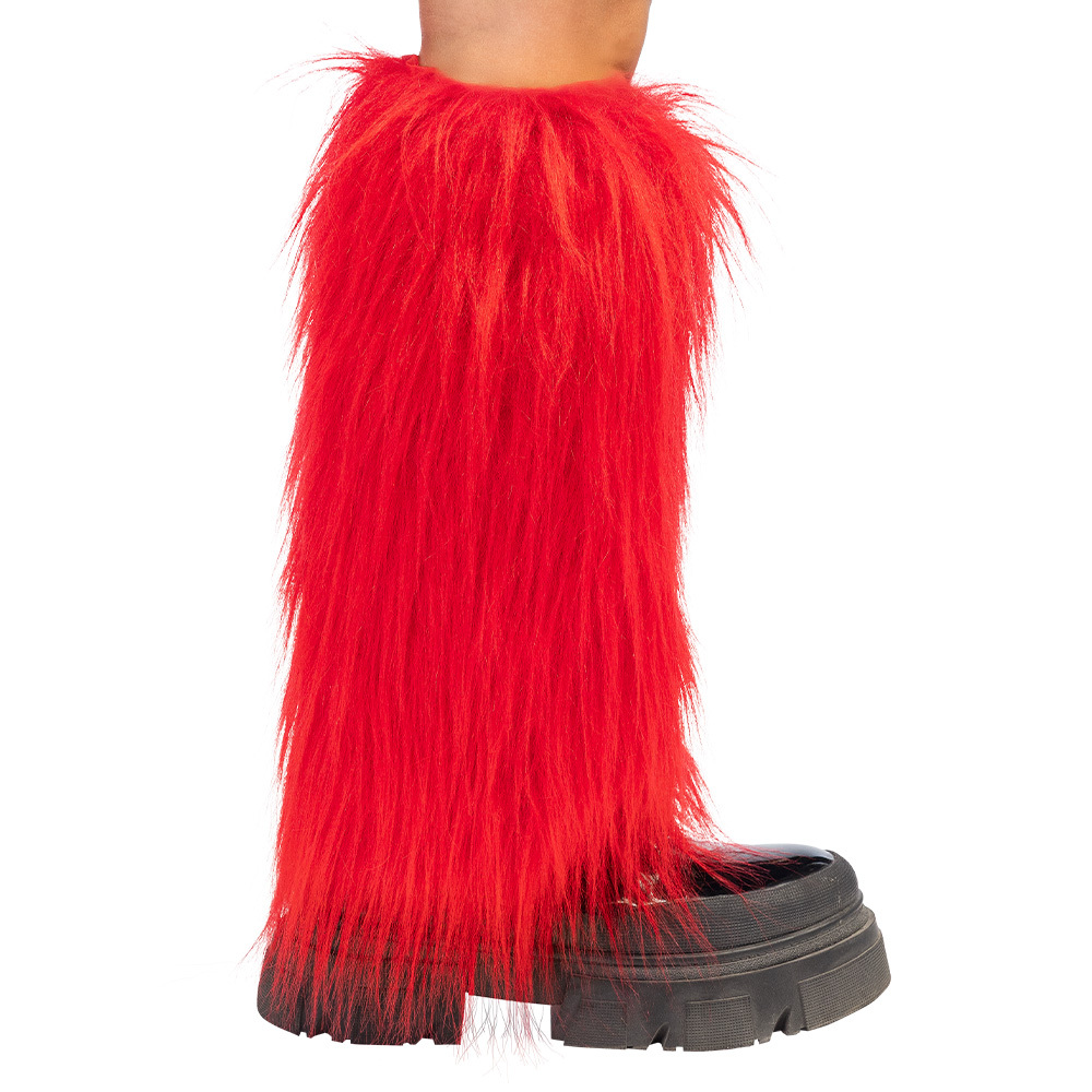 Beenwarmers Rave rood