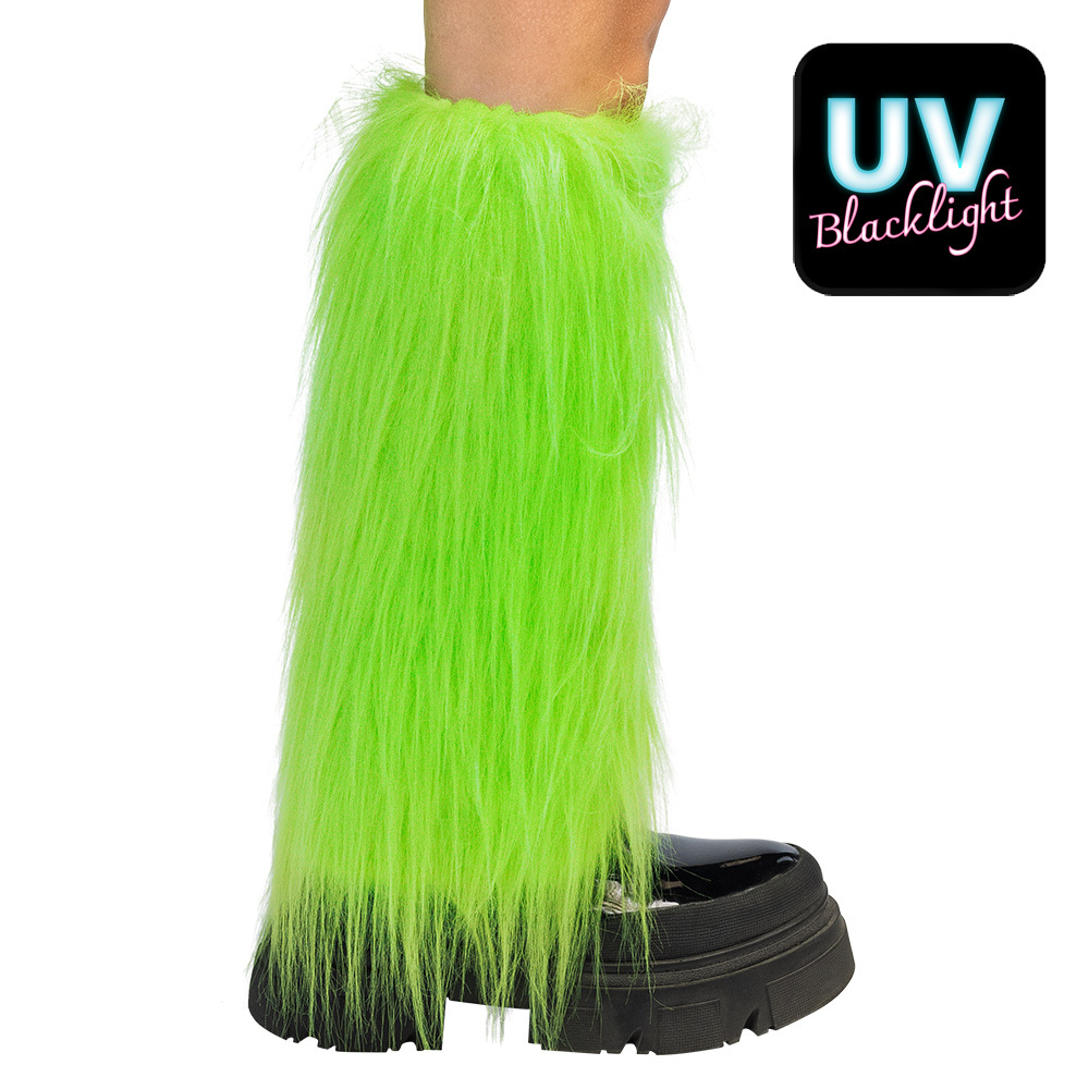 Beenwarmers Rave neongroen
