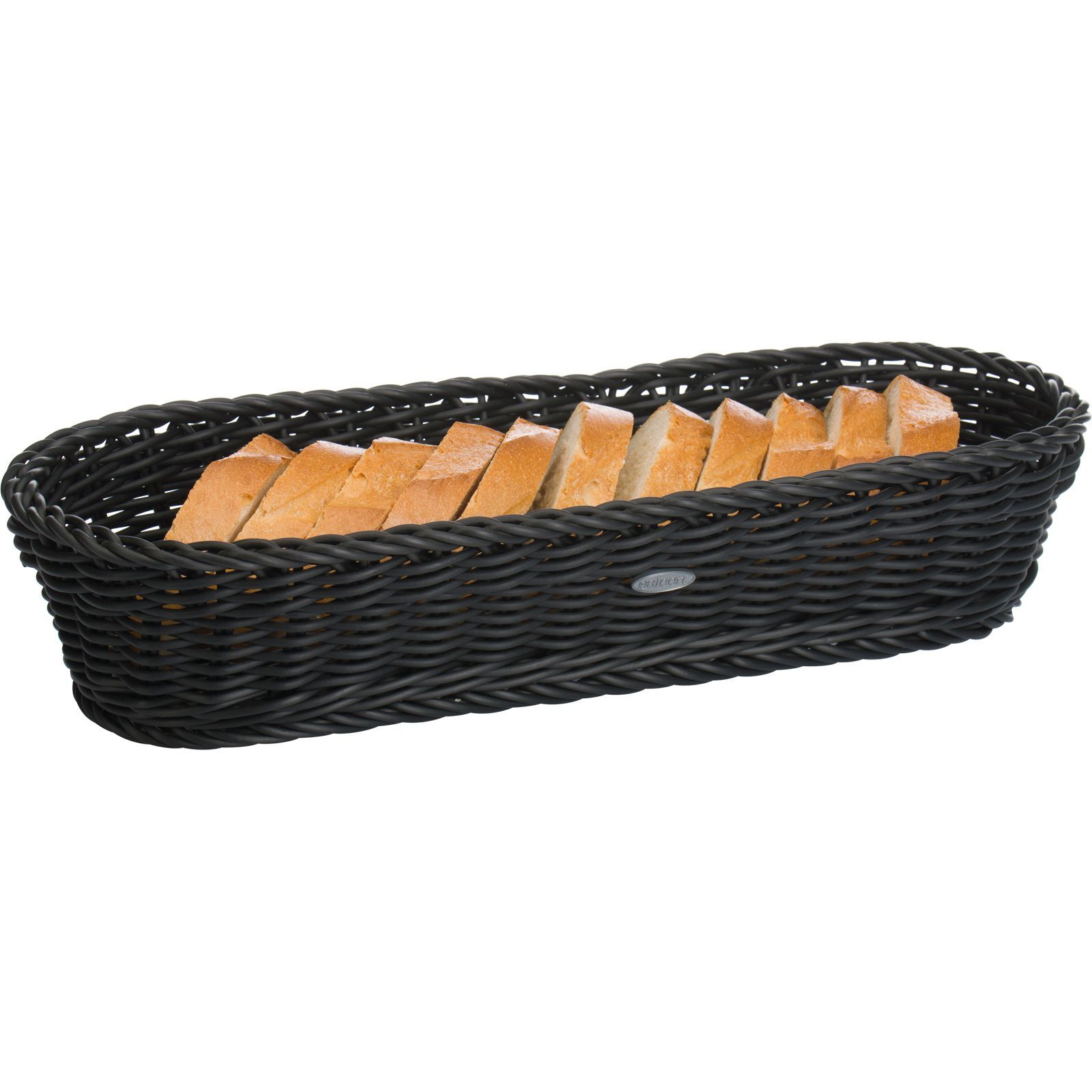 Westmark Baguettemand ovaal, 40 x 16 x 8 cm, zwart