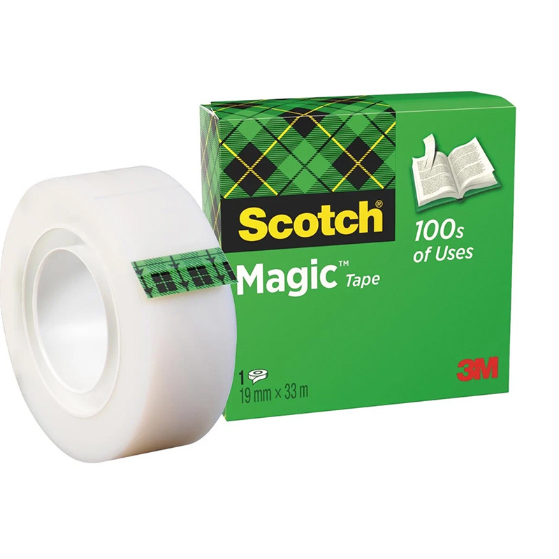 Scotch magic tape 19mm x 33m afbeelding