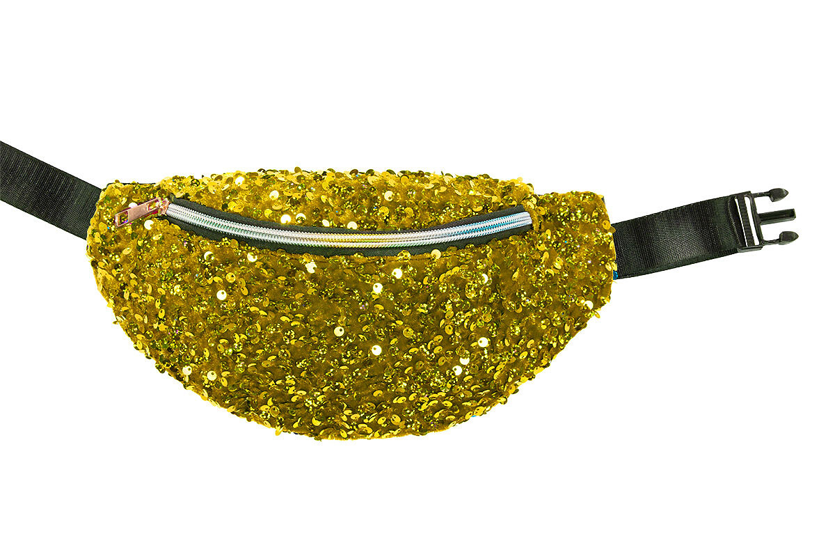 Heuptas goud pailletten