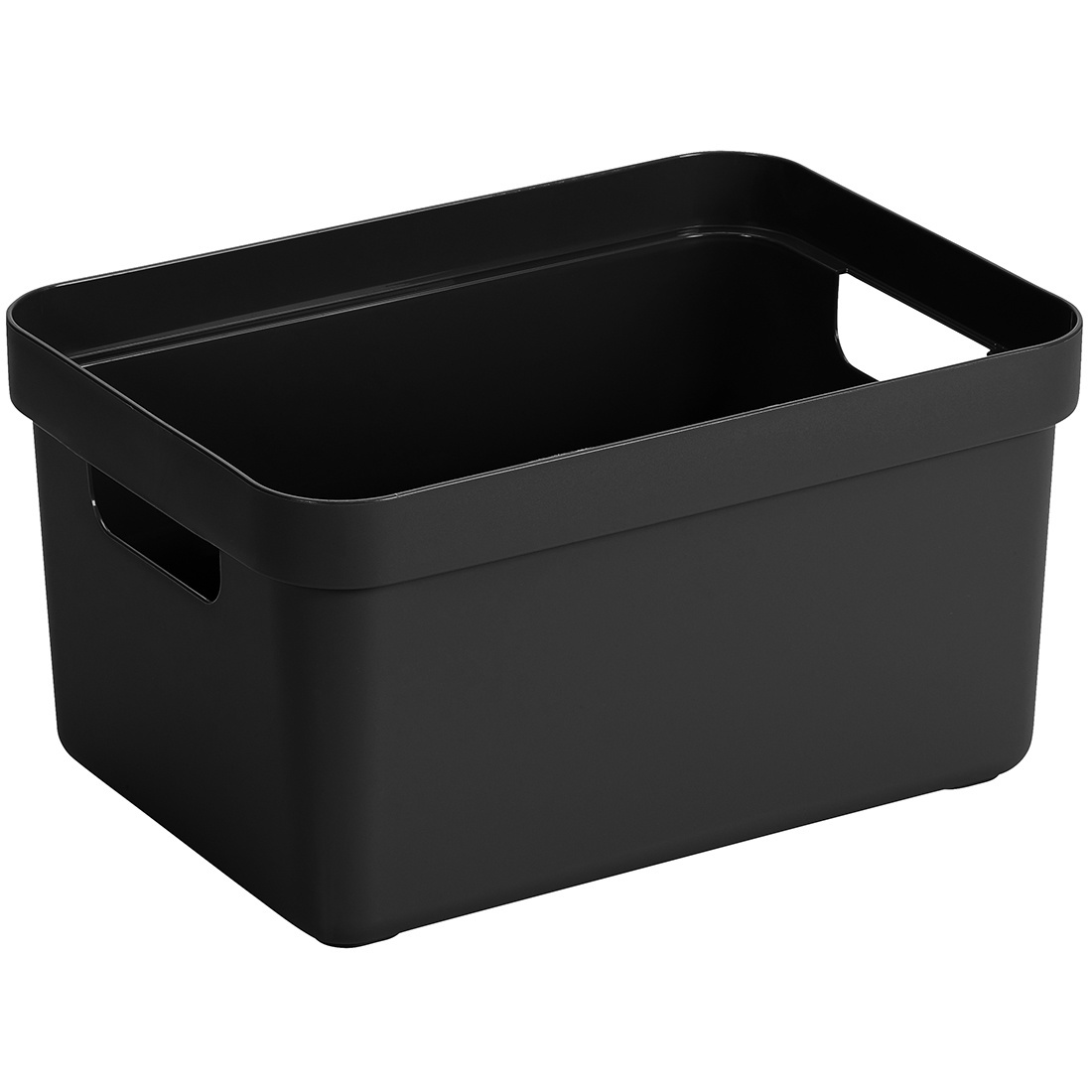 Sunware Sigma home opbergbox 13 liter zwart