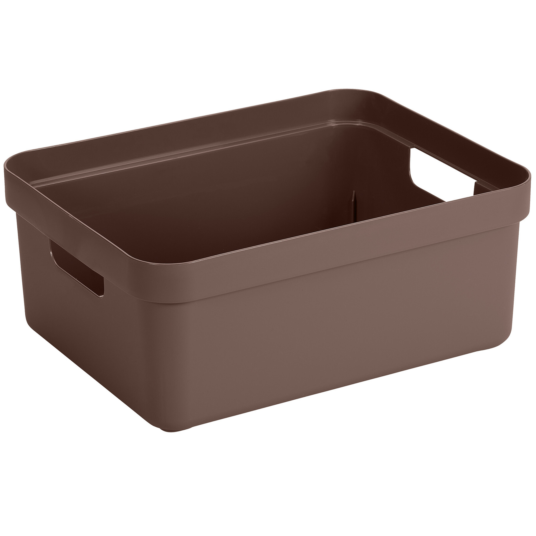 Sunware Sigma home opbergbox 24 liter bruin