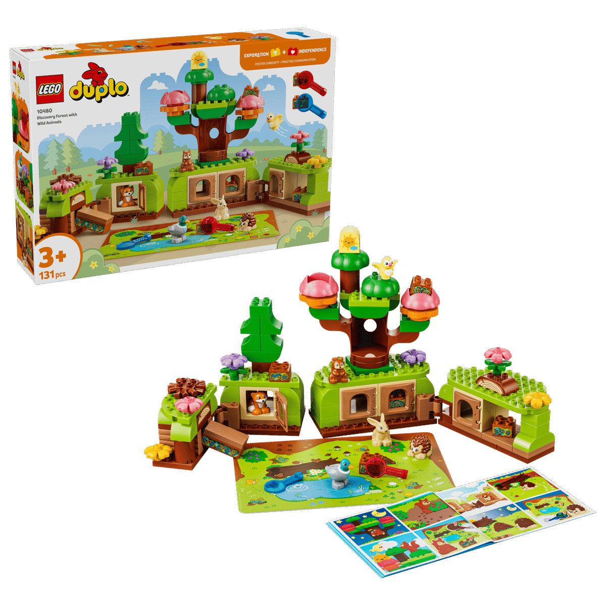 LEGO® DUPLO 10480 bos met wilde dieren