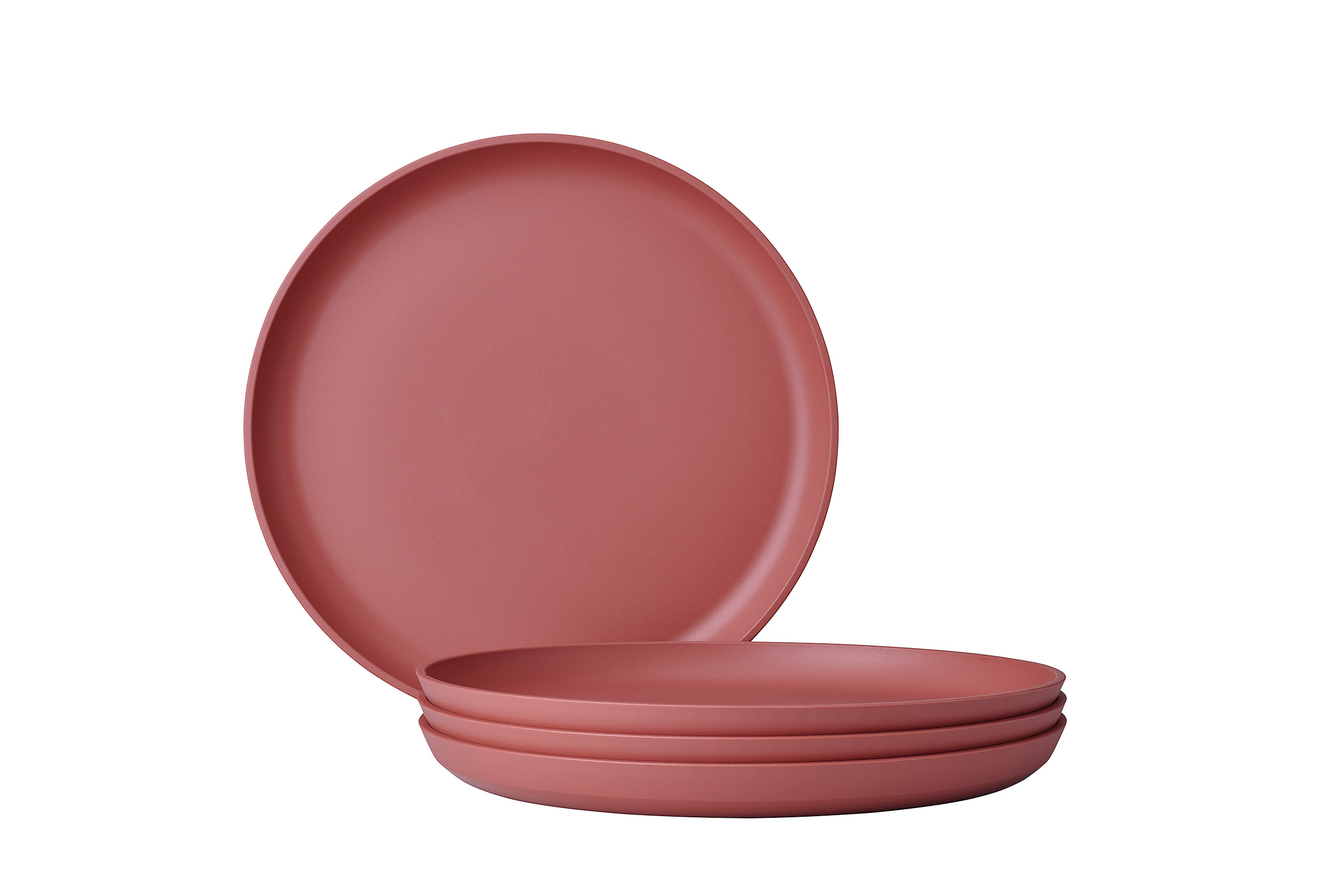 Set van 4 Mepal ontbijtborden silueta 230 mm vivid mauve