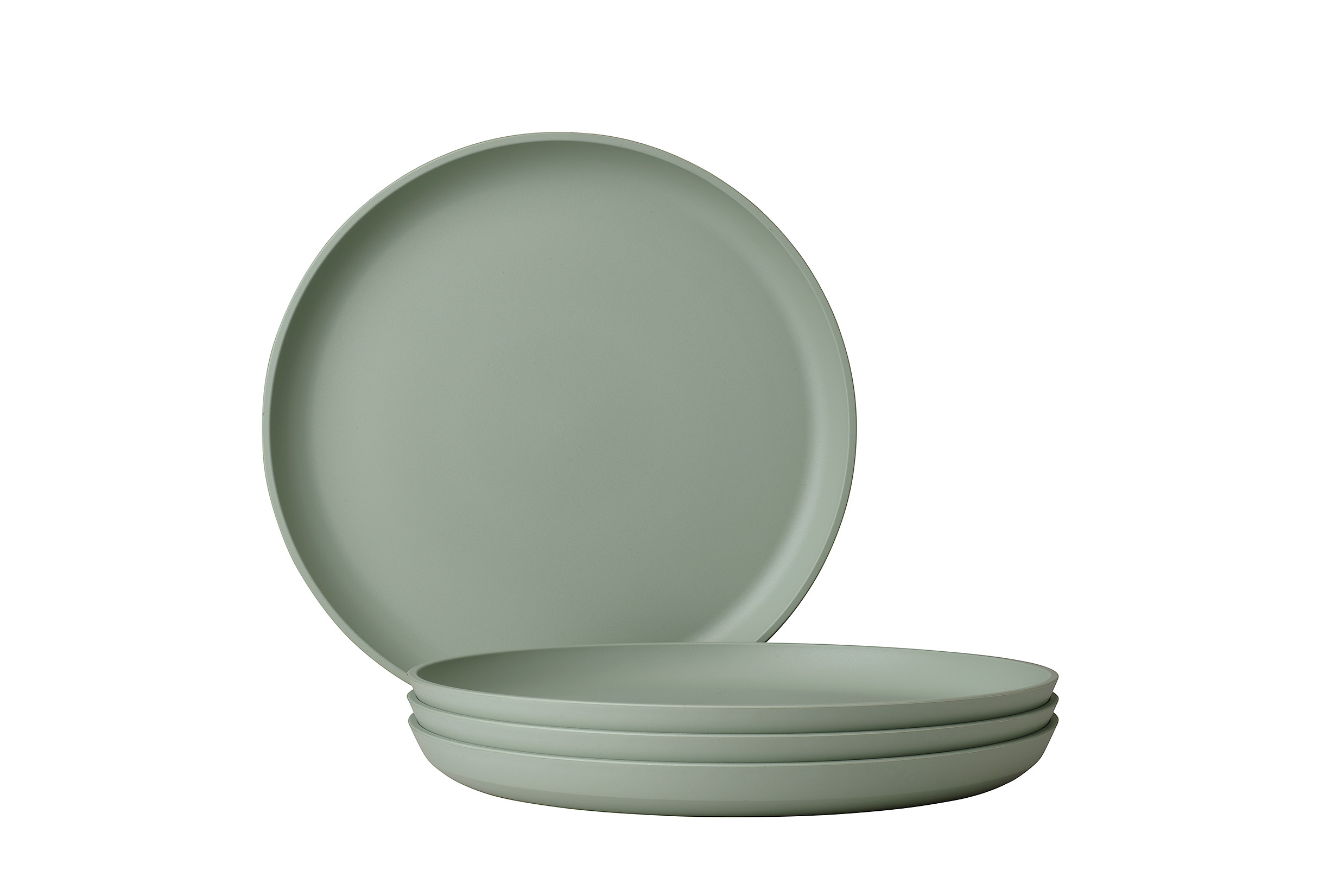 Set van 4 Mepal ontbijtborden silueta 230 mm nordic sage
