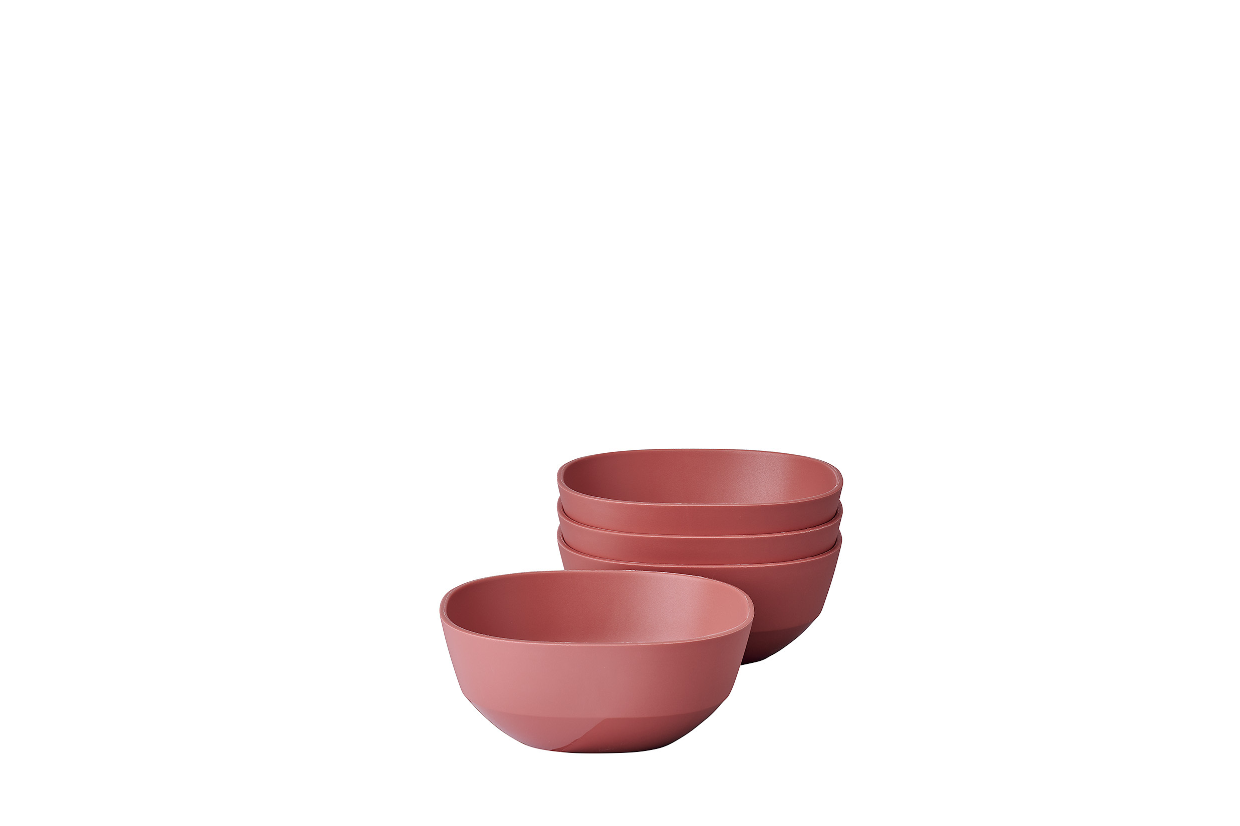 Set van 4 Mepal serveerschalen silueta 250 ml vivid mauve