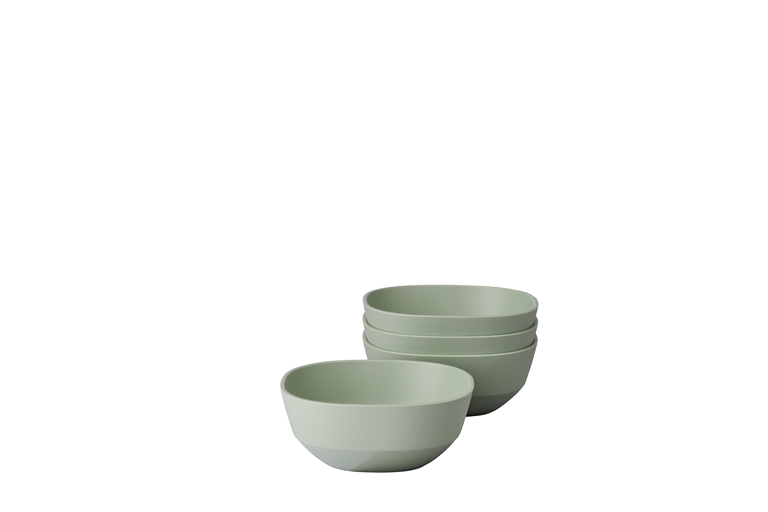 Set van 4 Mepal serveerschalen silueta 750 ml nordic sage
