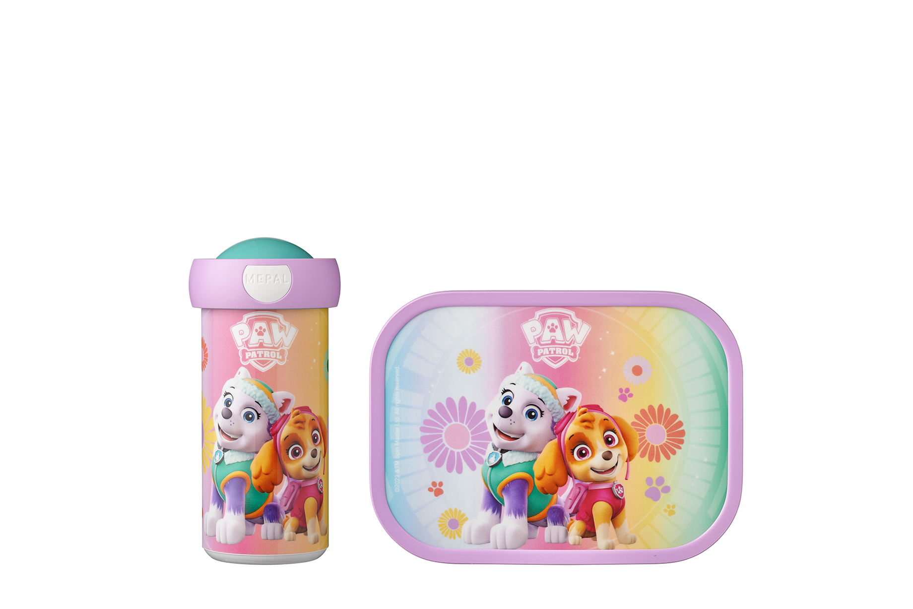 Mepal 2-delige lunchset campus Paw Patrol girls lunchbox + schoolbeker