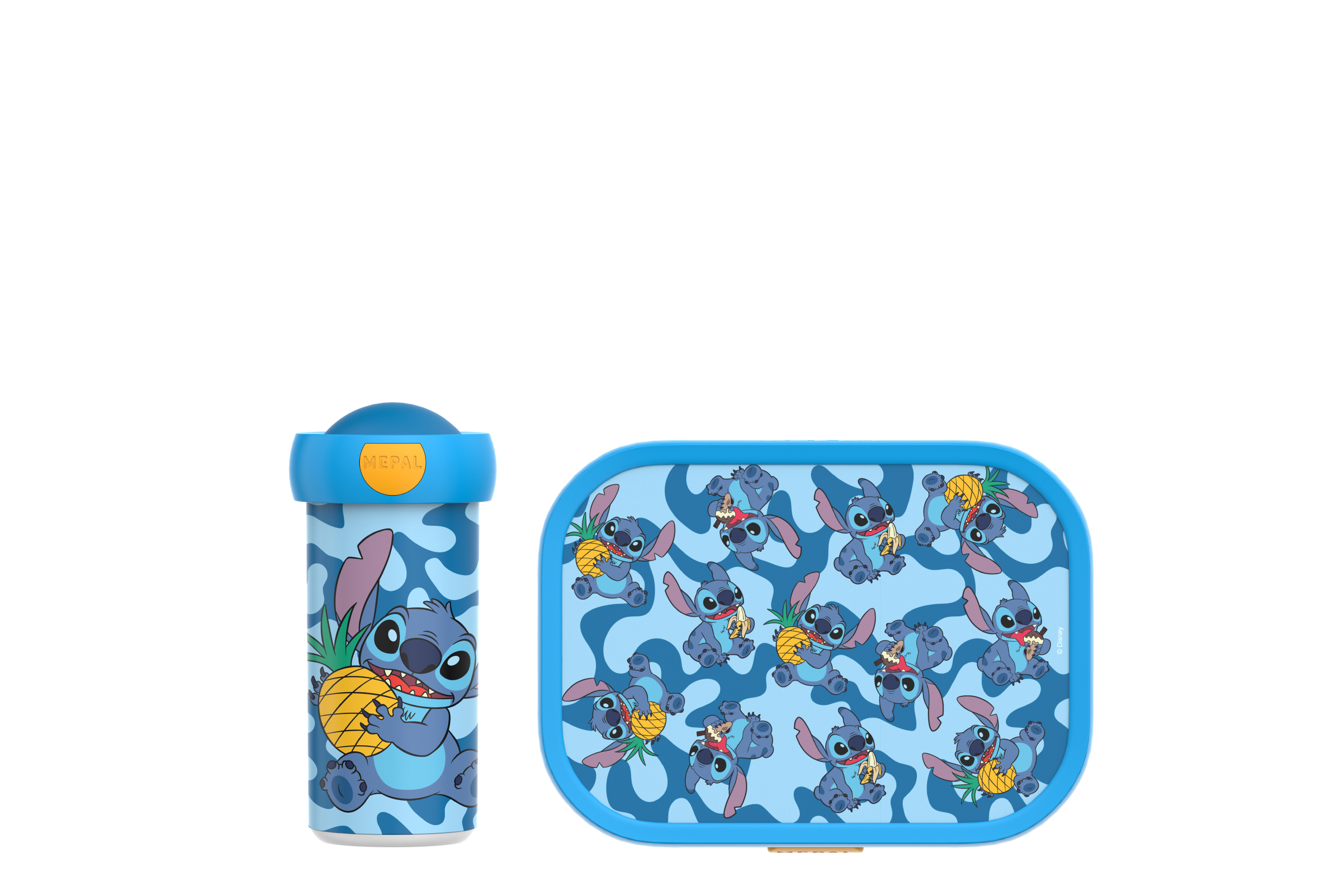 Mepal 2-delige lunchset campus Stitch lunchbox + schoolbeker