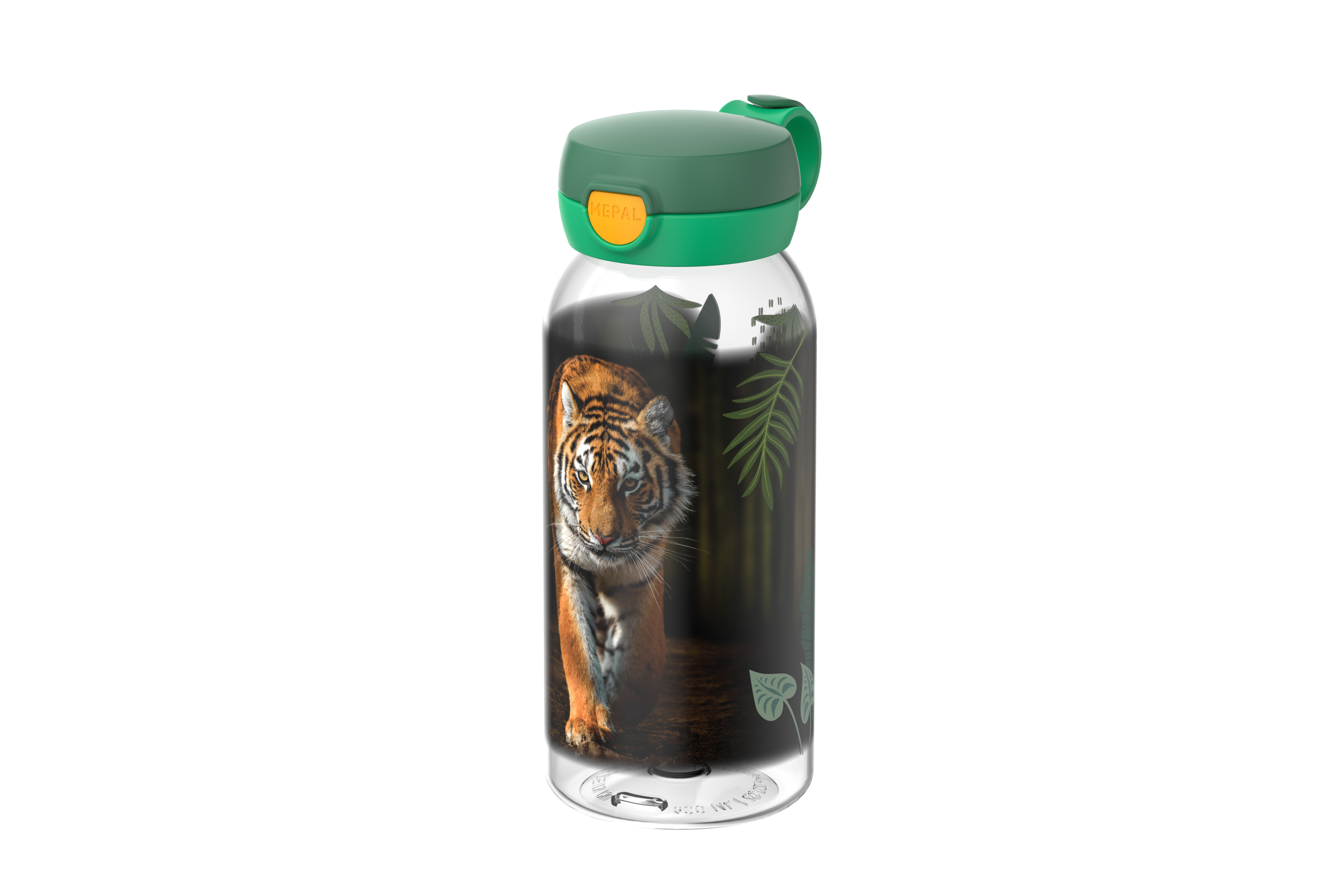Mepal campus drinkfles met flipdop 600 ml wild tiger