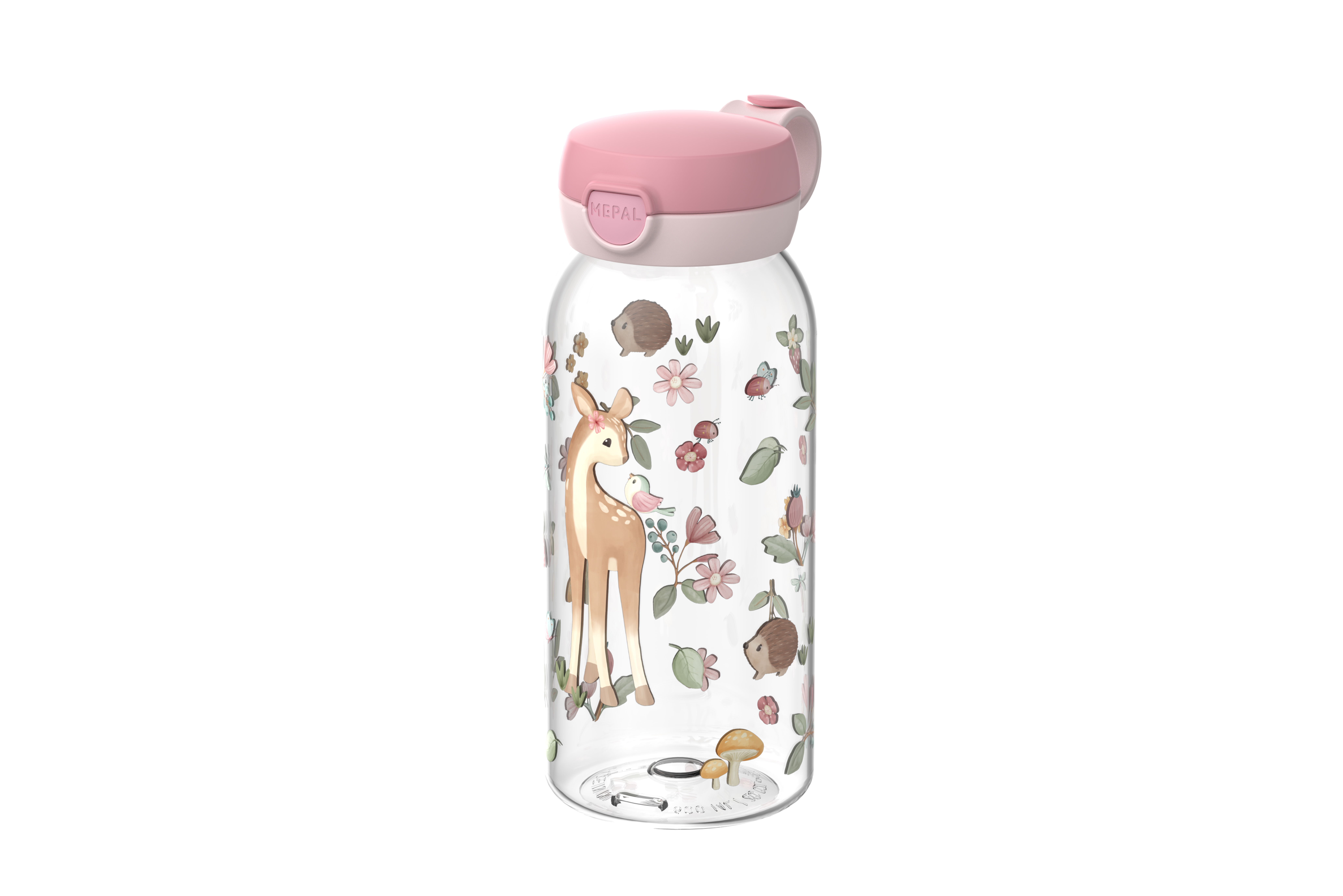 Mepal campus drinkfles met flipdop 600 ml Little Dutch fairy garden