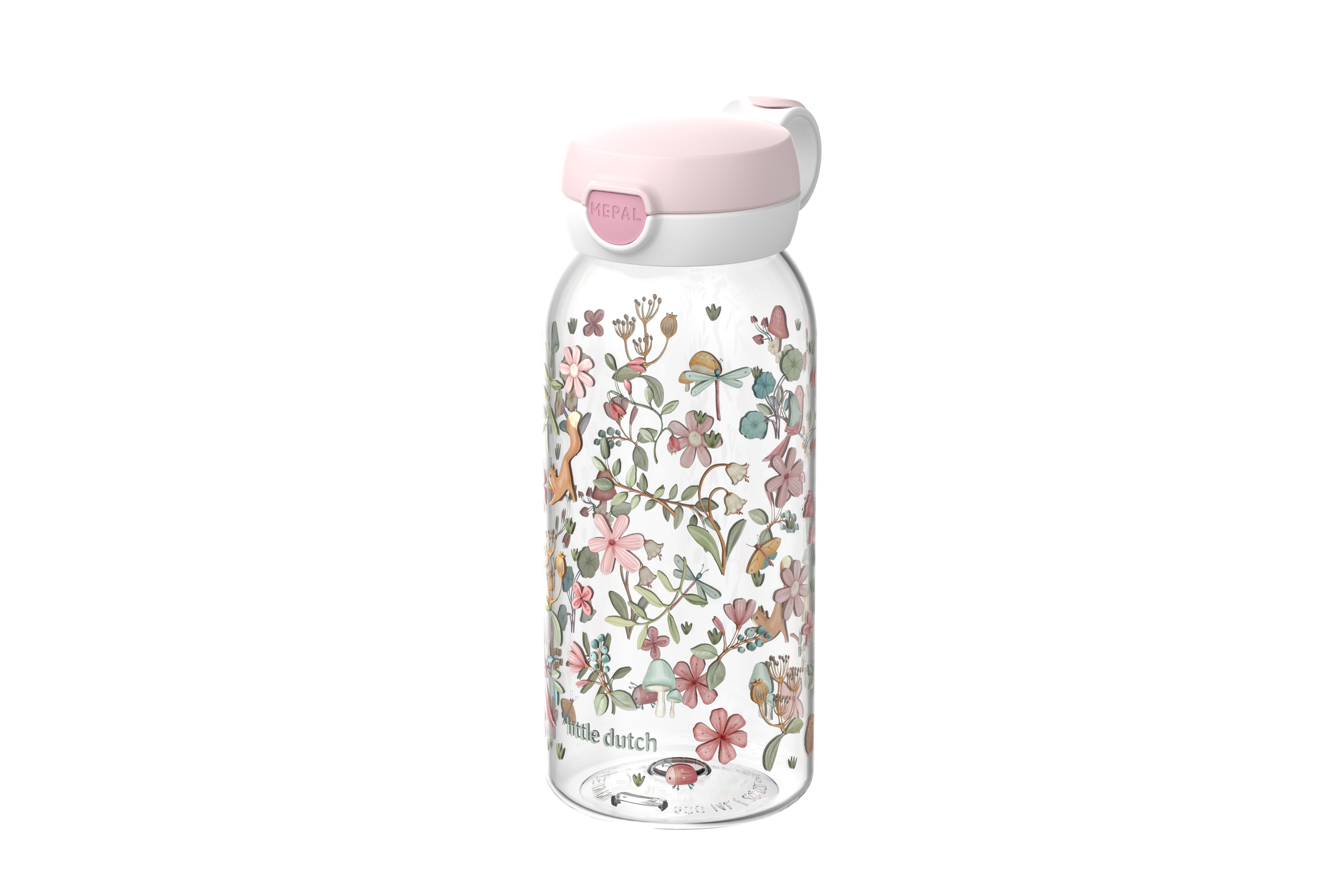 Mepal campus drinkfles met flipdop 600 ml Little Dutch fairy wonders