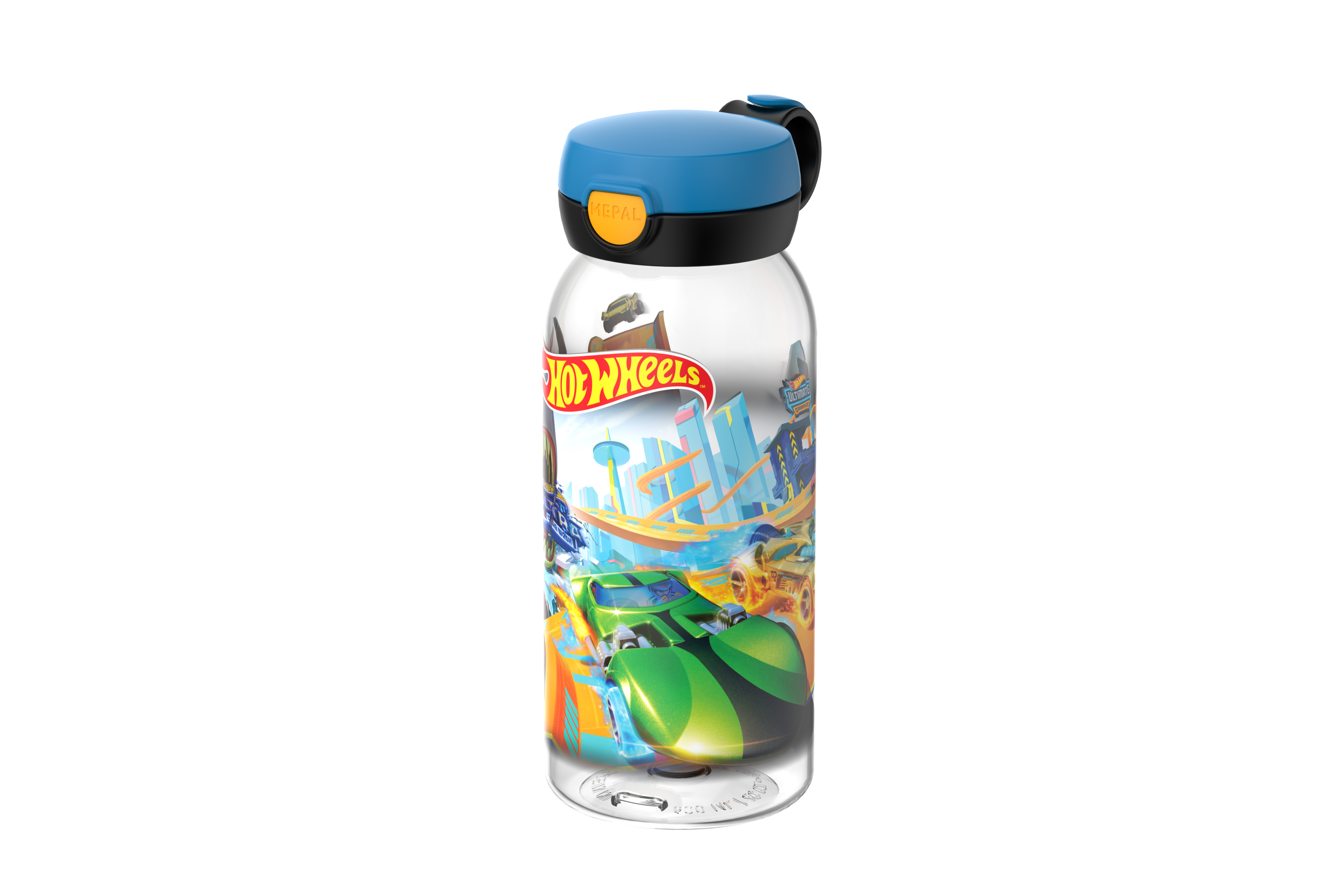 Mepal campus drinkfles met flipdop 600 ml Hot Wheels