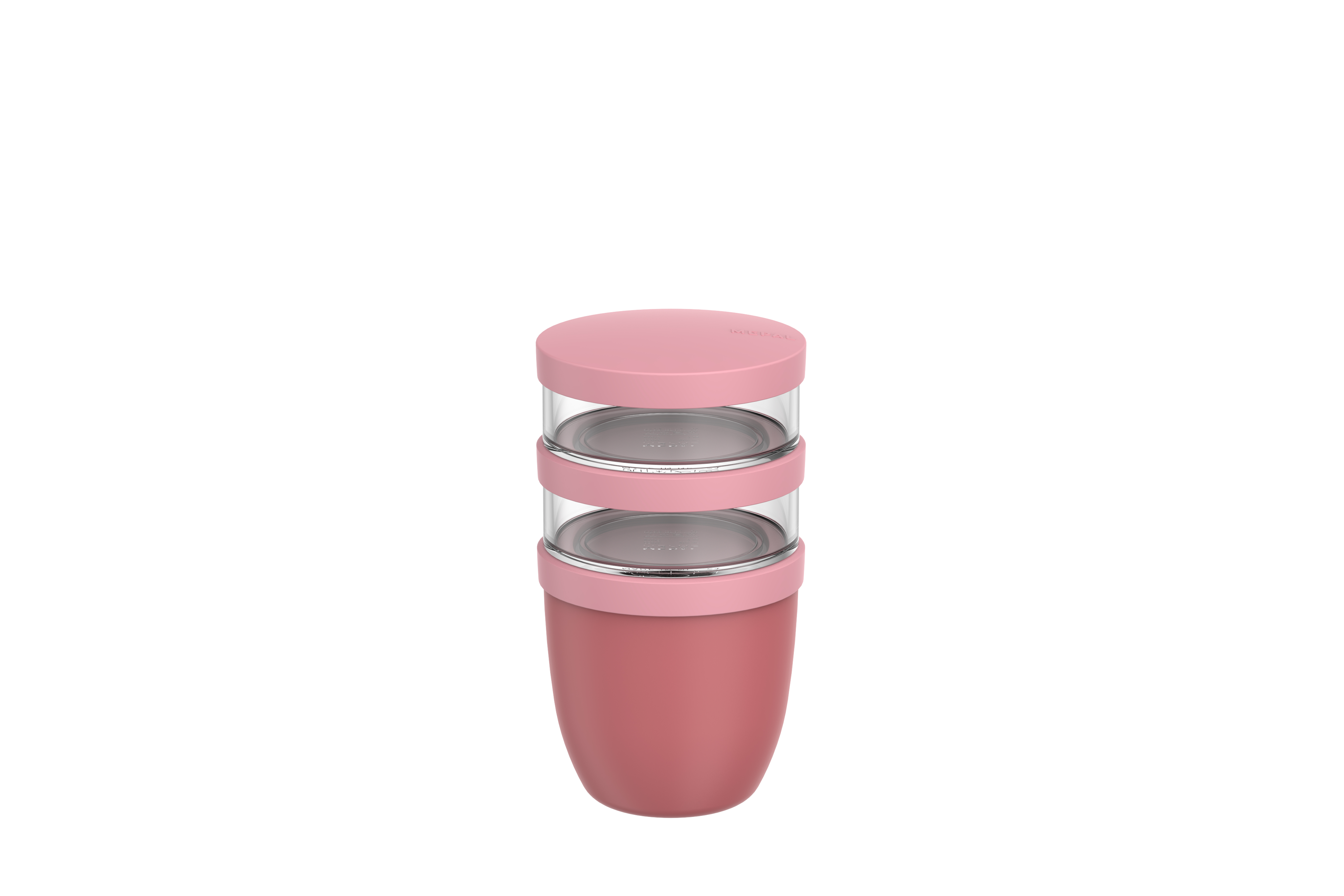 Mepal ellipse lunchpot 3-delig 500 ml + 2x 200 ml vivid mauve