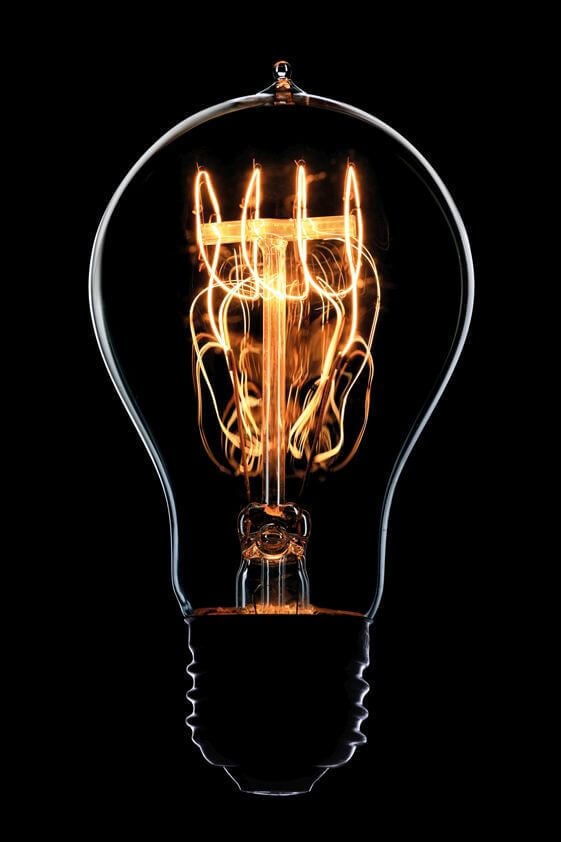 Aluart gloeilamp mat