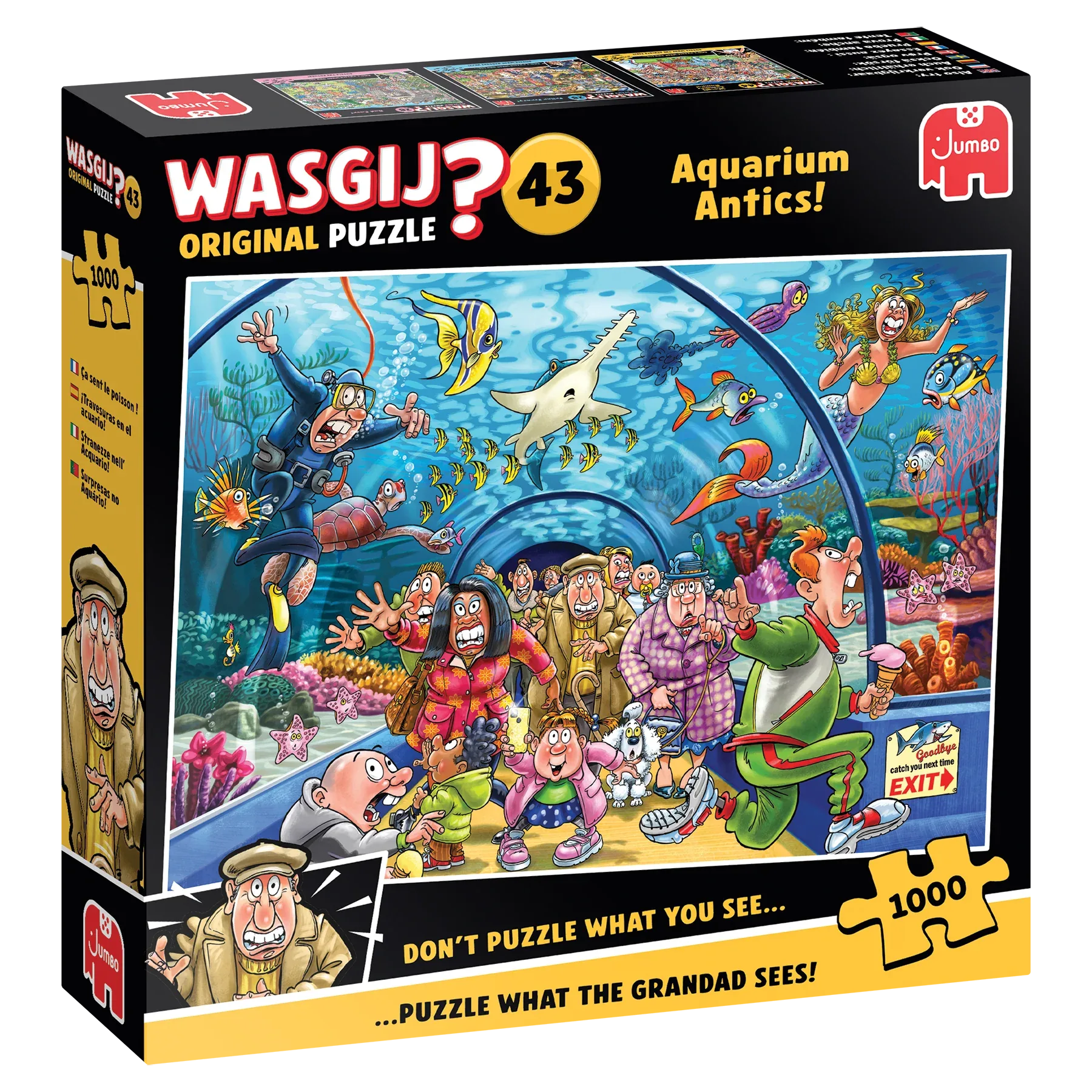 Jumbo Wasgij? Original 43 aquarium capriolen 1000 stukjes