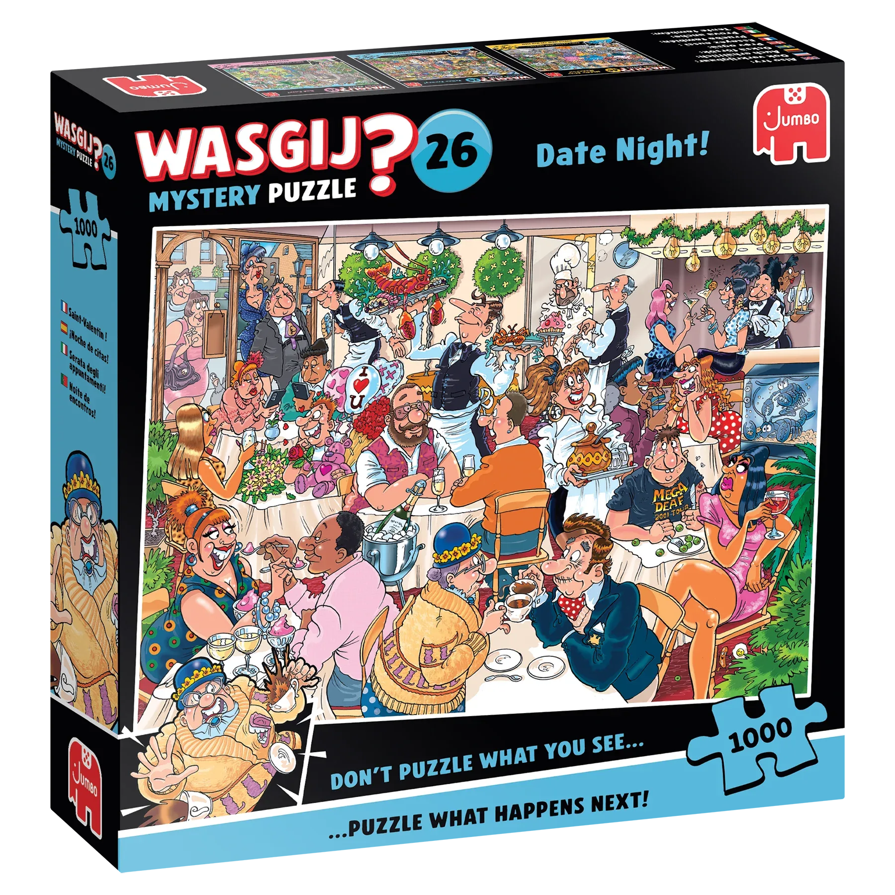 Jumbo Wasgij? Mystery 26 Een avondje uit! 1000 stukjes