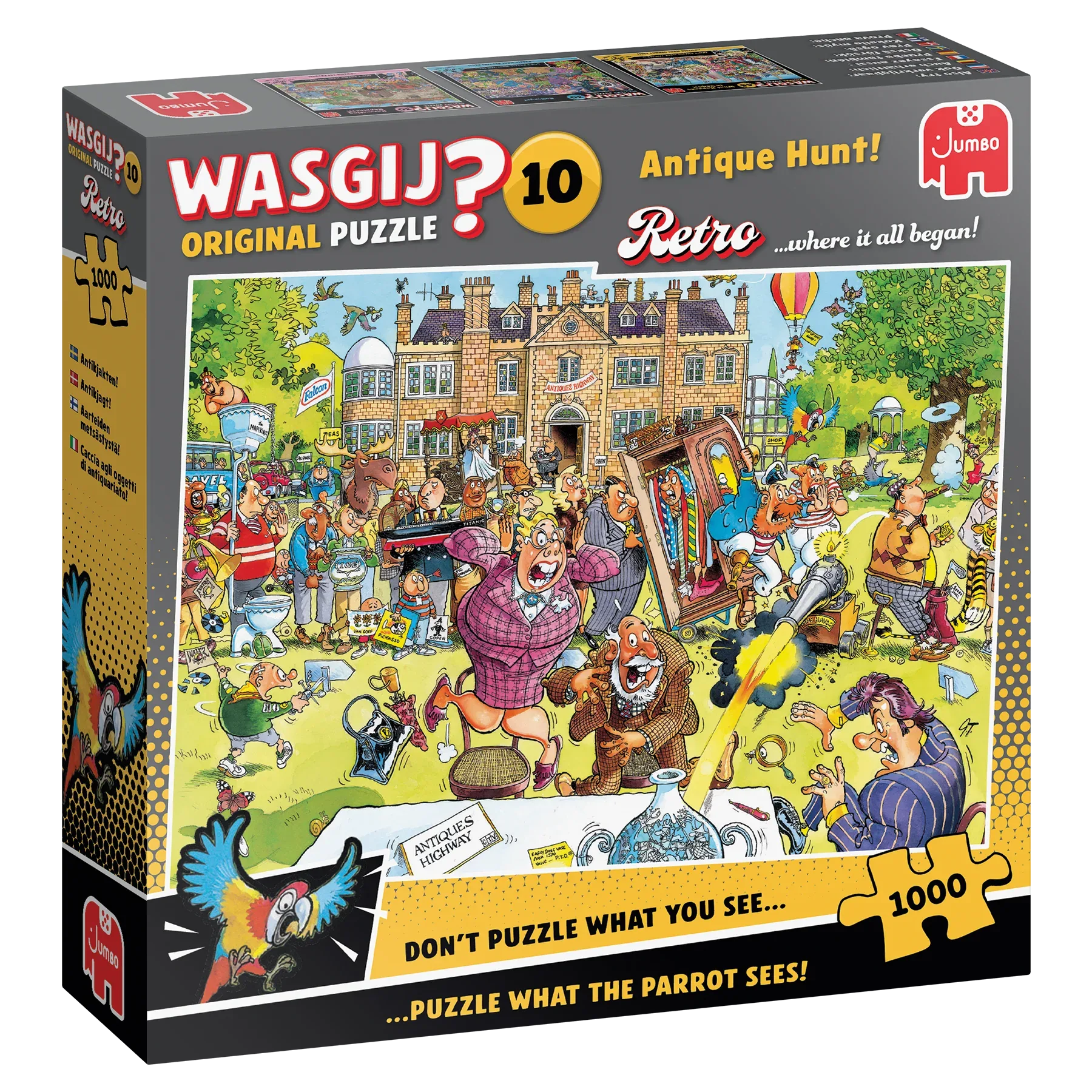 Jumbo Wasgij? Retro Original 10 Antiekjacht 1000 stukjes