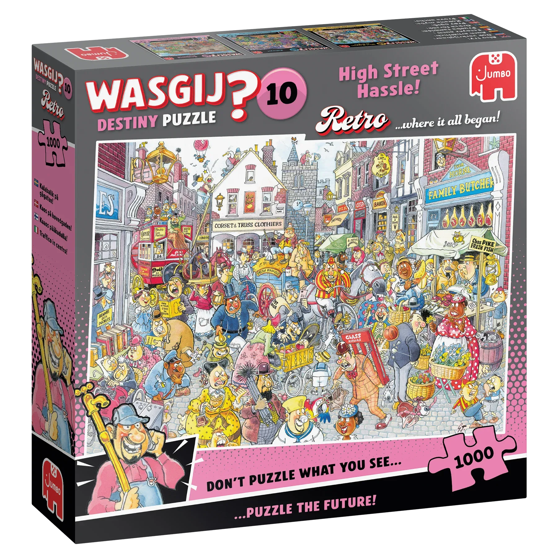 Jumbo Wasgij? Destiny 10 Chaos in de winkelstraat! 1000 stukjes