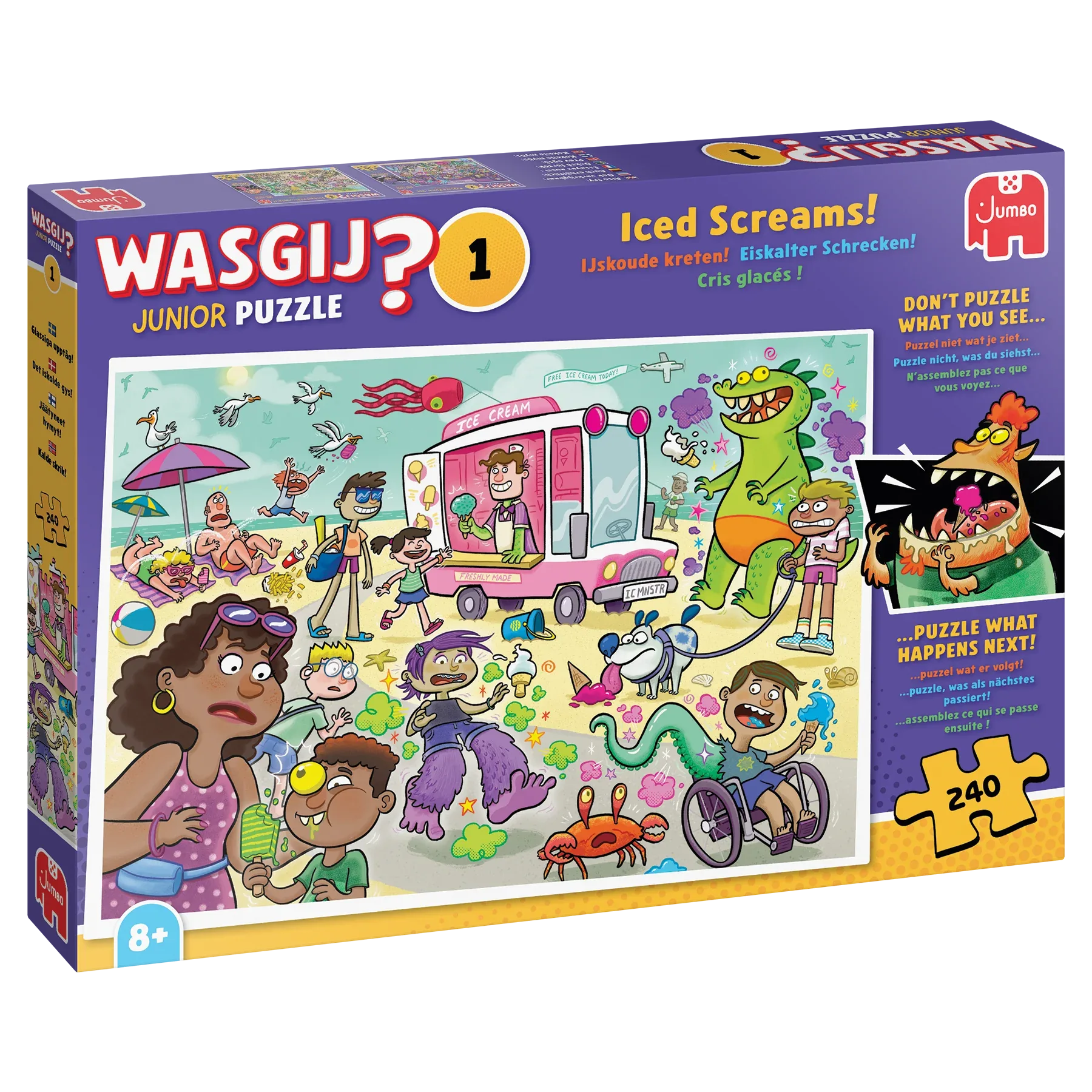 Jumbo Wasgij? Junior 1 ijskoude kreten 240 stukjes