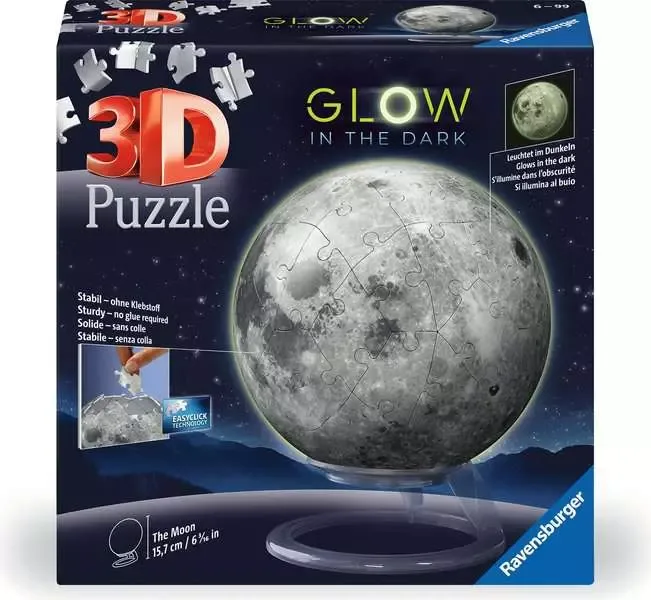 Ravensburger Mond Glow-In-The-Dark 72 stukjes