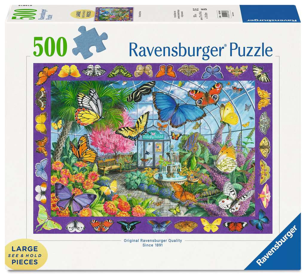 Ravensburger puzzel vlinderplaats 500 stukjes