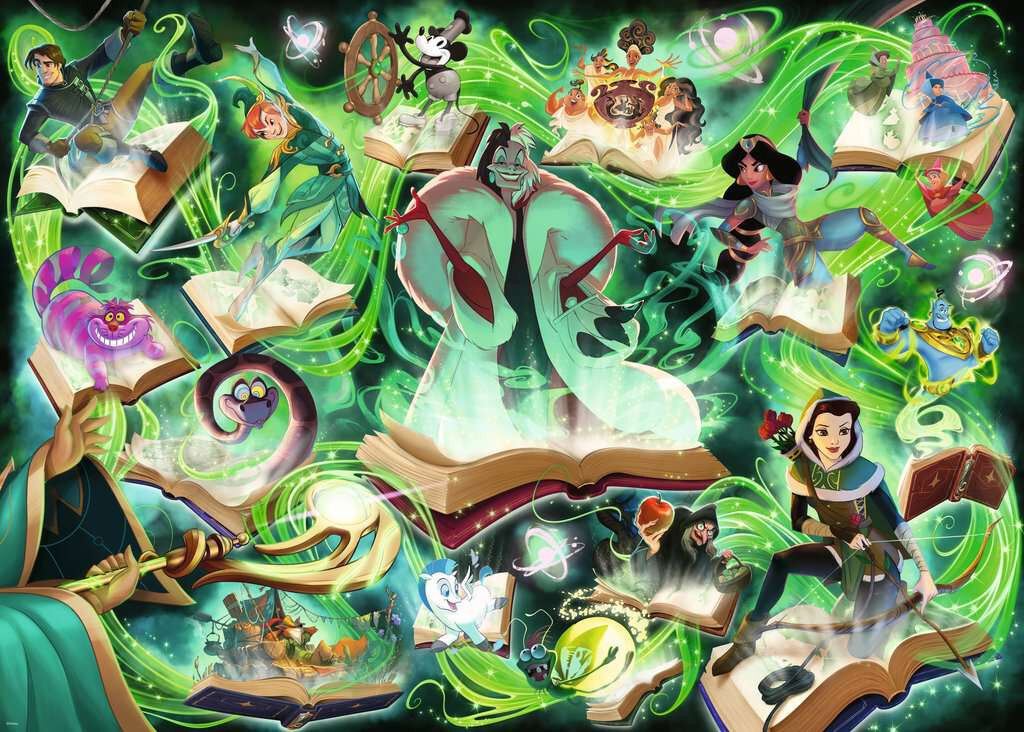 Ravensburger puzzel Glimmers of the realm: emerald 1000 stukjes