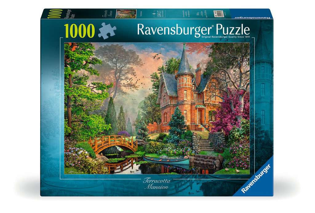 Ravensburger puzzel terracotta mansion 1000 stukjes