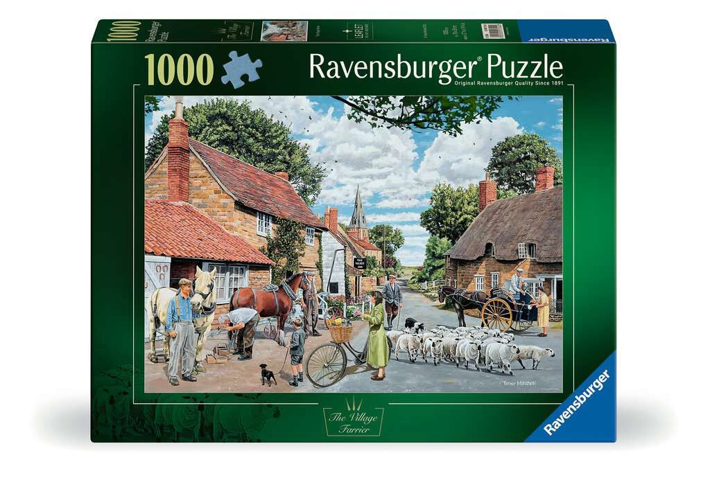 Ravensburger puzzel De dorpshoefsmid 1000 stukjes