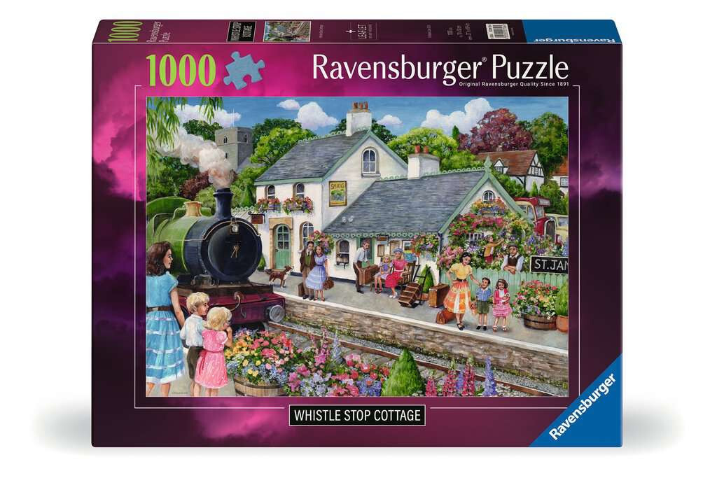 Ravensburger puzzel Whistle Stop Cottage 1000 stukjes