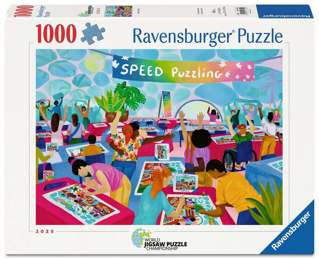 Ravensburger puzzel snel puzzelen 1000 stukjes