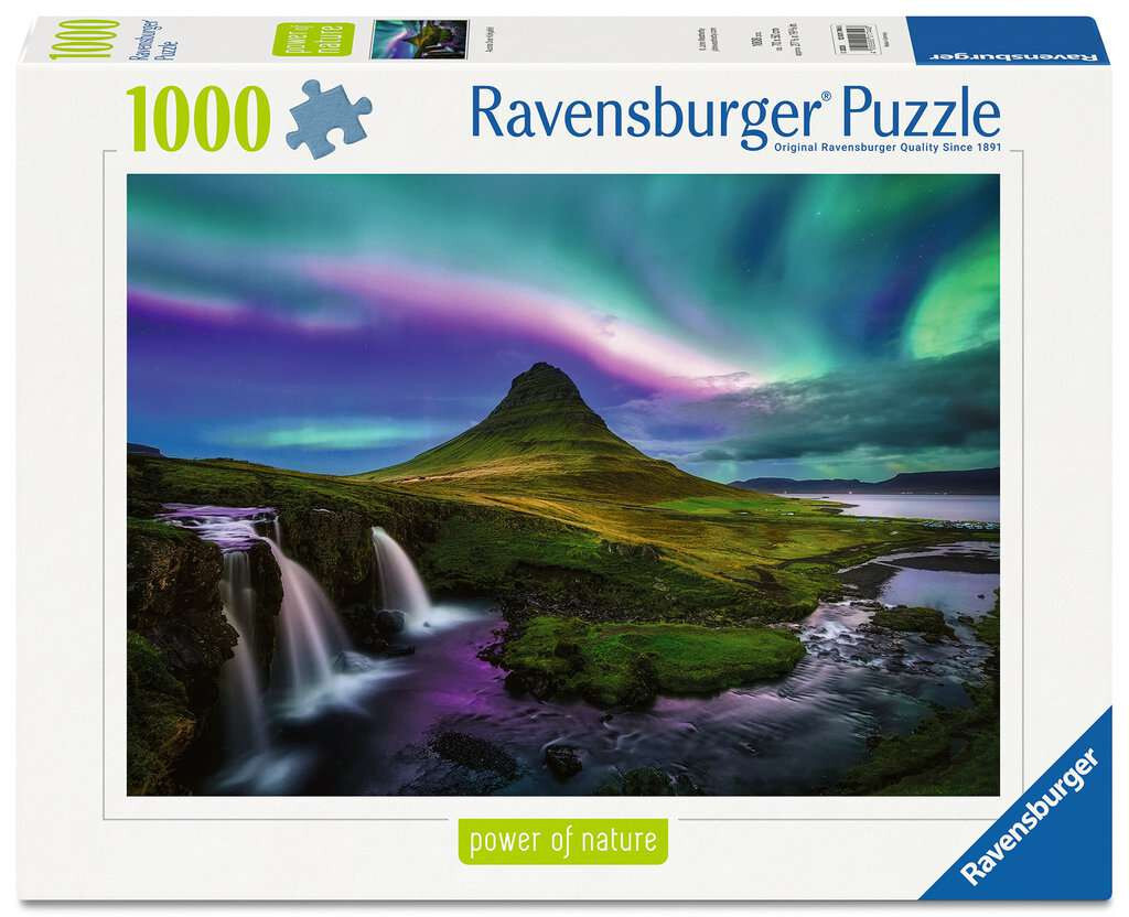 Ravensburger puzzel Aurora boven Kirkjufell 1000 stukjes