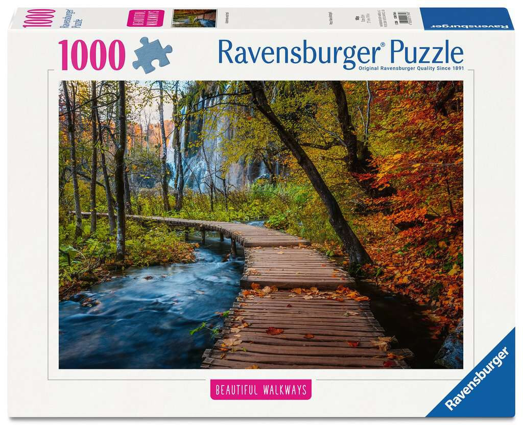 Ravensburger puzzel herfstig bospad 1000 stukjes