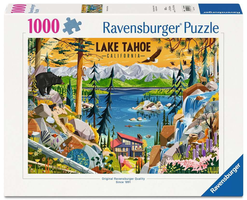Ravensburger puzzel heilig lake tahoe 1000 stukjes