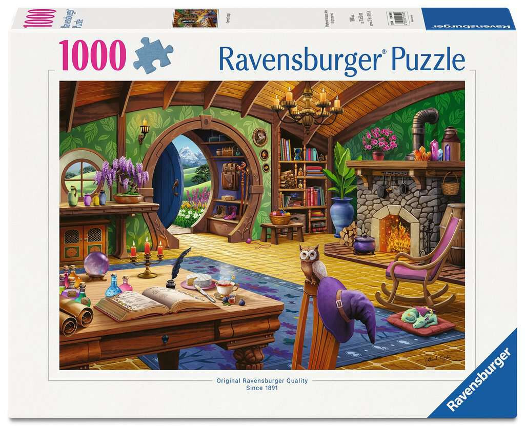 Ravensburger puzzel Betoverend huisje 1000 stukjes