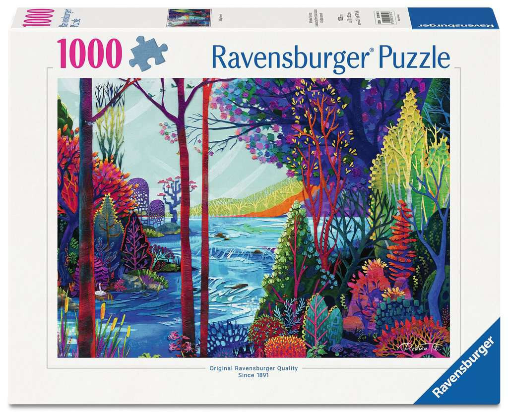 Ravensburger puzzel Indigo forest 1000 stukjes
