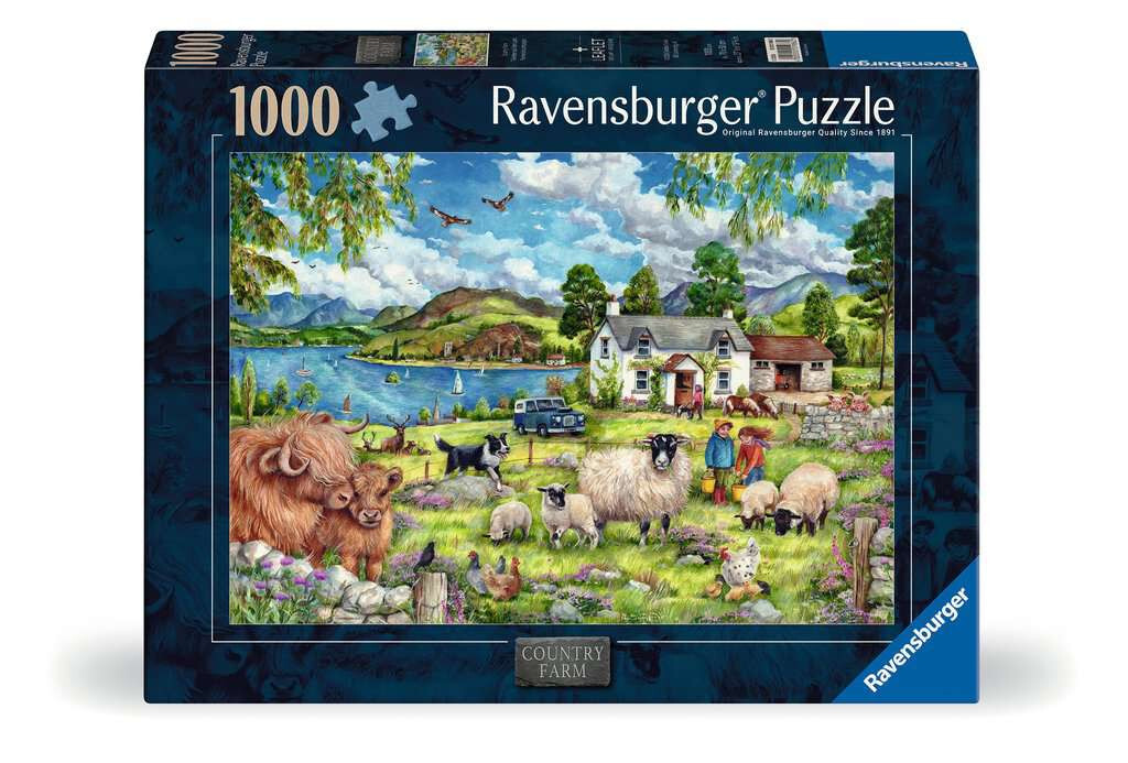 Ravensburger puzzel Landelijke boerderij 1000 stukjes