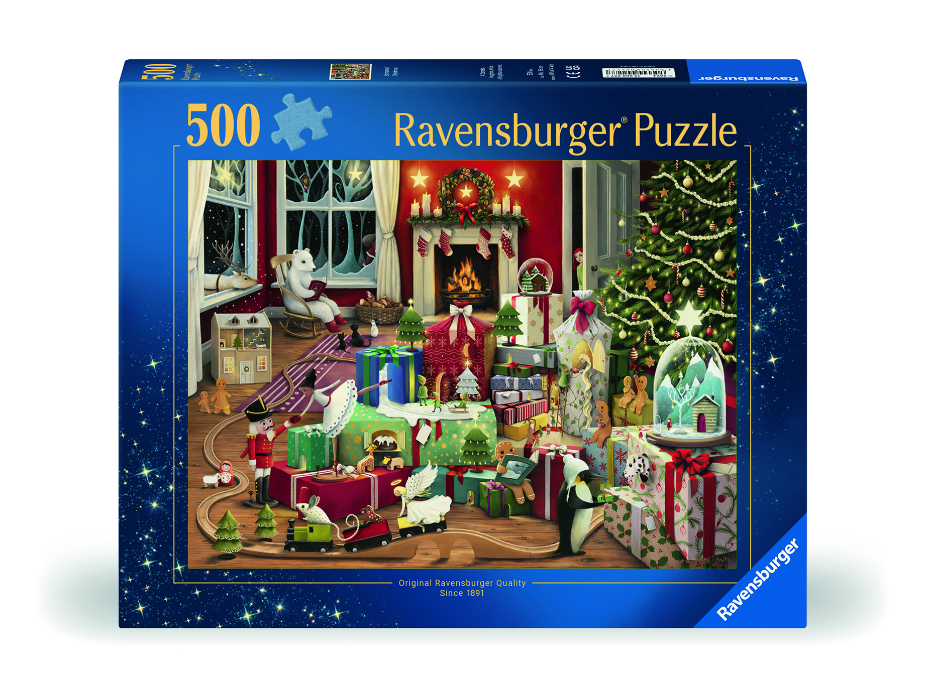 Ravensburger puzzel Kersttijd 500 stukjes