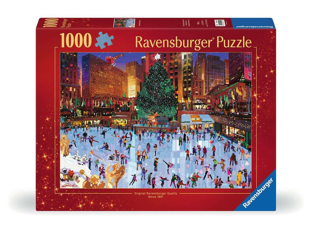 Ravensburger puzzel Weihnachtszauber am Rockefeller Center 1000 stukjes
