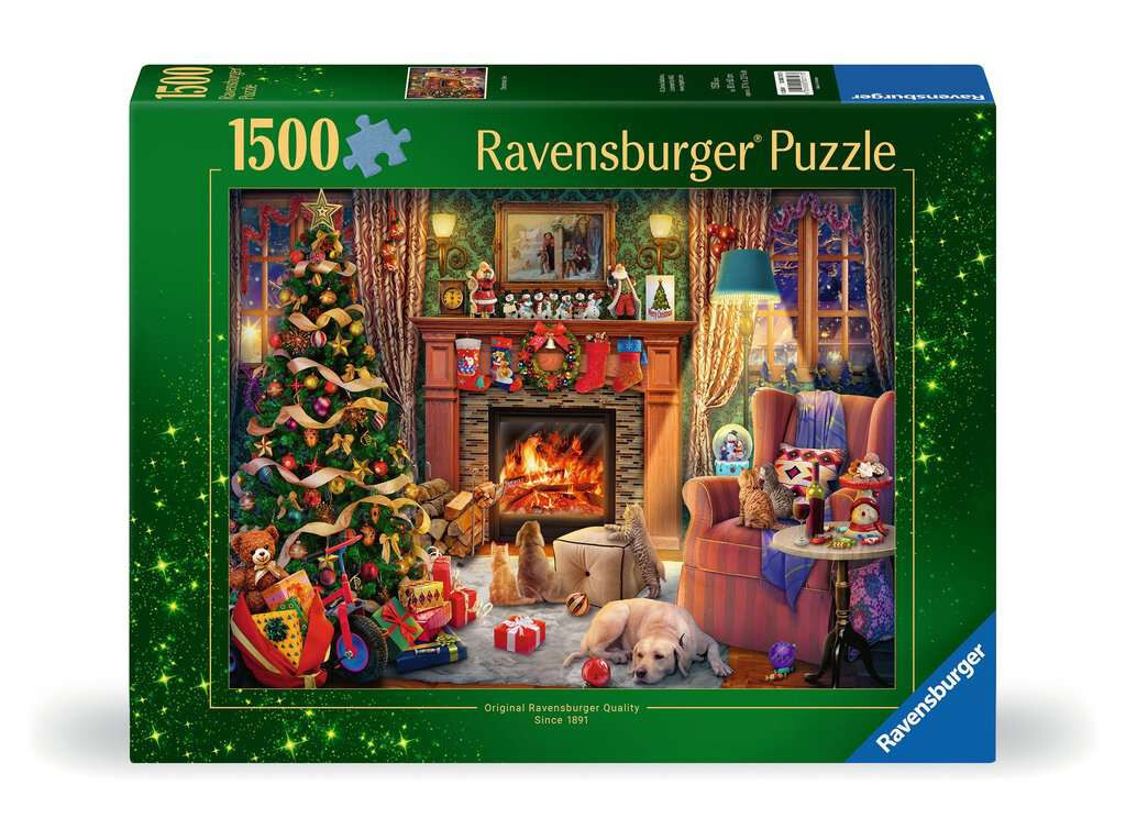 Ravensburger puzzel Kerstavond 1500 stukjes