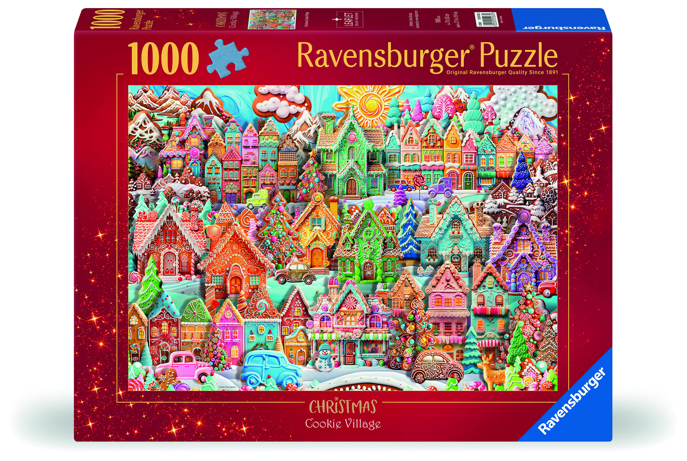 Ravensburger puzzel Christmas Cookie Village 1000 stukjes