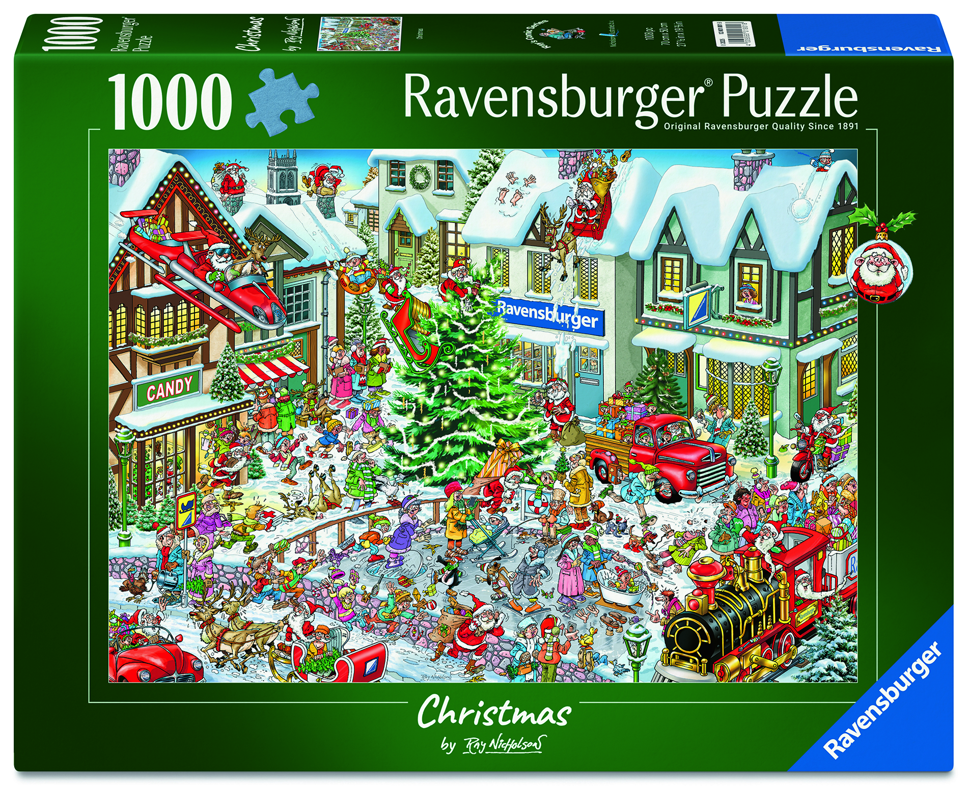 Ravensburger puzzel Ray Nicholsons Christmas 1000 stukjes