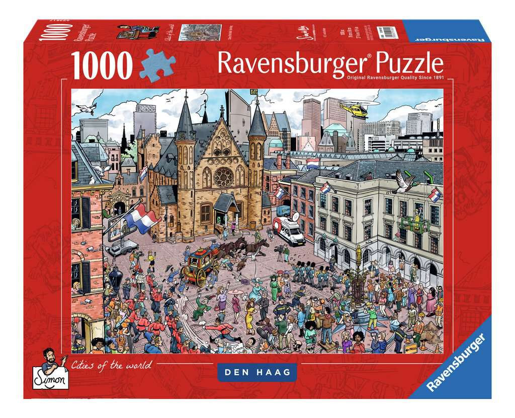 Ravensburger puzzel Den Haag 1000 stukjes